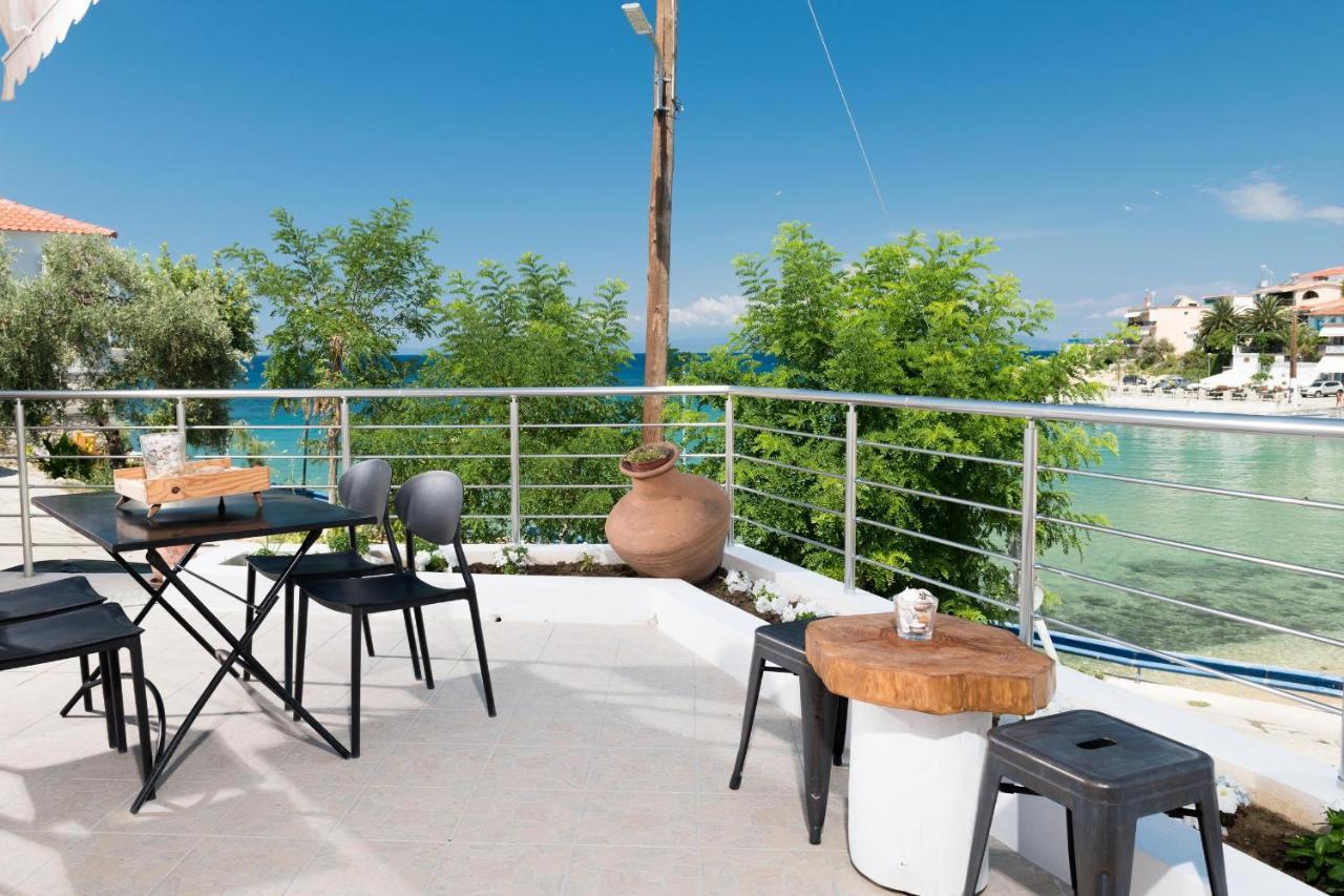 Konstantinou Deluxe Apartments Skala Marion Exterior foto